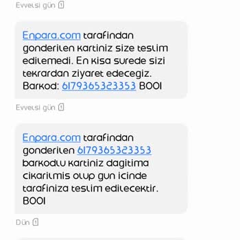 PTT Kargo Banka Kartı Teslimi