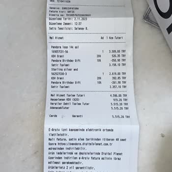 Pandora Mücevher İade Etmekte Mağdurluk Yaşıyorum