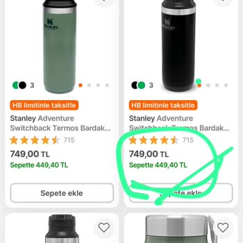 Hepsiburada Sepetten İndirim Derim Ama İndirmem