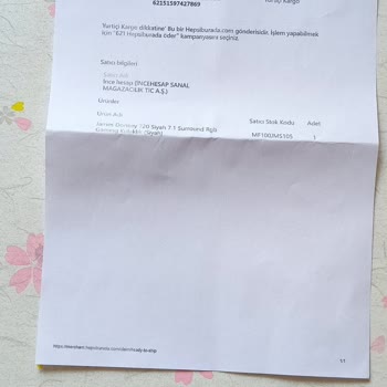 Hepsiburada James Donkey 720 Hala Sorun Çözülmedi
