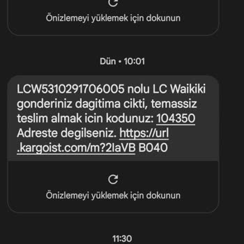 Kargoist Teslim Edilemeyen Kargo