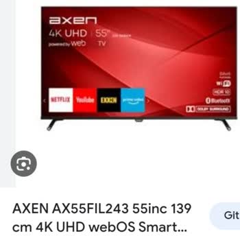 Axen TV Ekranı Kırık