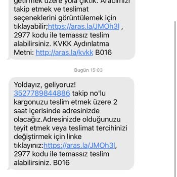 Aras Kargo Sürekli Aynı Şeyi Yapıyor