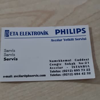 Philips Avcılar Yetkili Servis Saygısız Çalışan