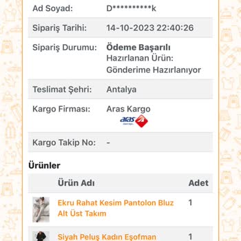 Nare Giyim Ürün Gönderimi&Para İadesi Yapmıyor!