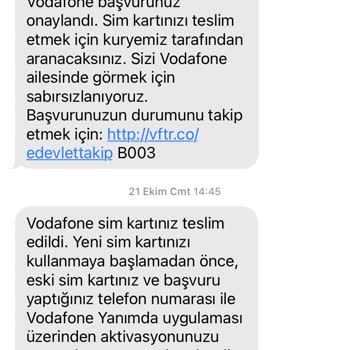 Vodafone Numara Taşıma Başvurusunun 10 Gündür Sonuçlanmaması