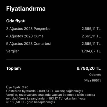 Hotels.com Fazla Para Çekti