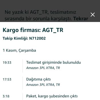 AGT Kurye (aynigunteslim.com) AGT Ürün Teslimatı Hakkında