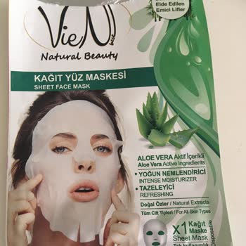 Vien Türkiye Aloe Vera Nemlendirme Maskesi Yüzümü Yaktı