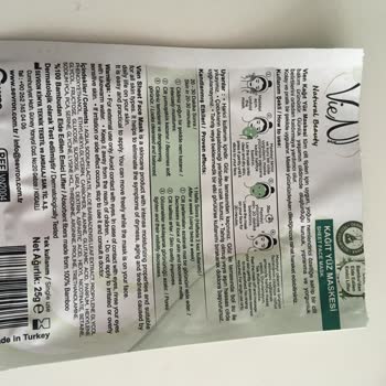 Vien Türkiye Aloe Vera Nemlendirme Maskesi Yüzümü Yaktı