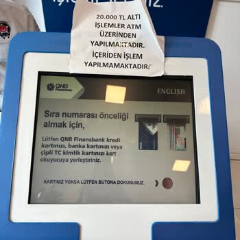 Enpara QNB Finansbank Bakırköy Şubesi Para Yatırma Sorunu
