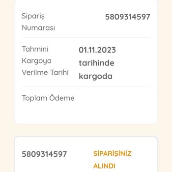 Ebebek Sipariş Teslim Süresi