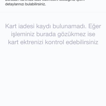 Gardrops Ürün İptali ,Para İadesi