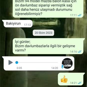 Onlineotoyedekparca.com Ödeme Yapıp Sipariş Verdiğim Ürünü Alamadım!