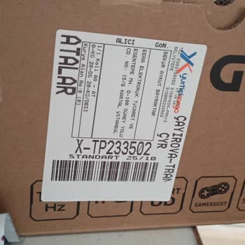 İtopya Bilgisayar Gigabyte G24F-2 Ürün Değişimi Yapılmadı. İtopya Ve Rma Servis Şikayet