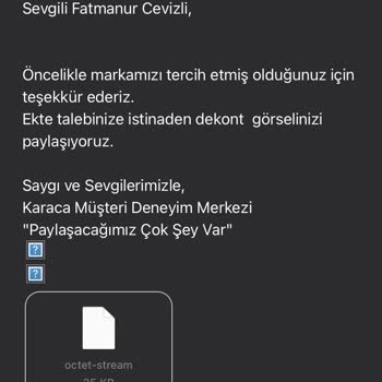 Karaca Züccaciye Para İadesi Yapılmadı