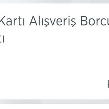Ziraat Bankası Banka Kartı Alışveriş Borcu Tahsilatı