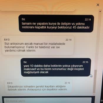 Yemeksepeti Sipariş Reddi Ulaşılmayan Müşteri Hizmetleri