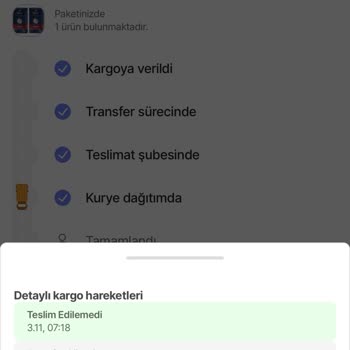 Hepsijet Firmasının Onaysız İadesi Ve Kargo Teslim Etmeden