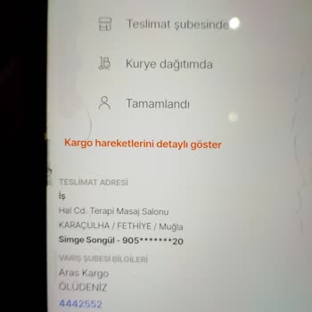 Aras Kargo Kargom Yanlış Şubede
