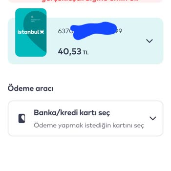 İstanbulkart Abonmanlık Hakkı Bitmiş