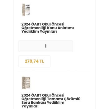 YKM Kitap Sipariş Sorunu