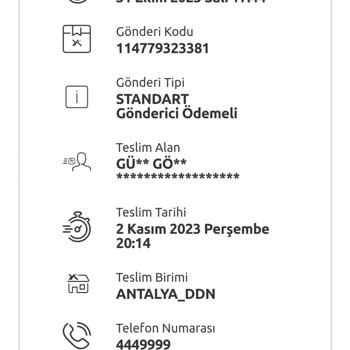Yurtiçi Kargo Ürün Kargom Kayıp!