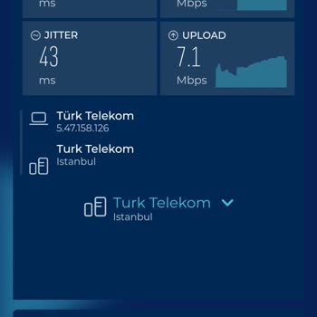 Türk Telekom İnternette Bağlantı Hızı