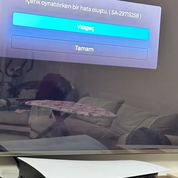 Android/Google TV'de Tod TV Maç Yayını Hatası