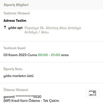 Şok Marketler Siparişim Teslim Edilmedi