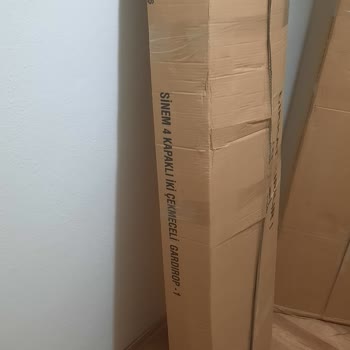 A101'den Aldığım Gardırop Siparişinde Sorun Yaşadım