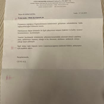 Ceyo Mağazasının Kötü Hizmeti