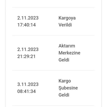 Bir Günde Kargo Dağıtımda Gibi Gözüküp Dağıtılmayan Kargo