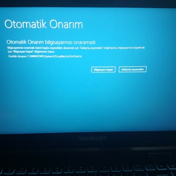 Monster Notebook Yeni Alınan Laptopta Donanım Hatası