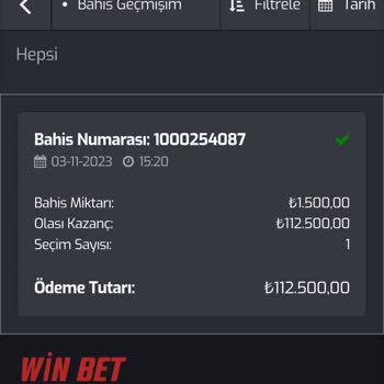 Winbet Tarafından Mağdur Edildim