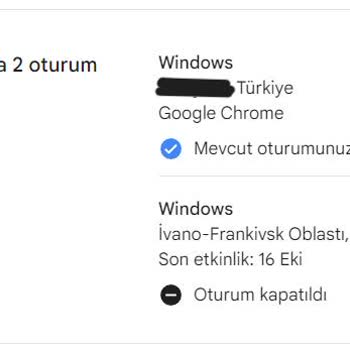 Gmail Google Hesabımın Güvenlik Açığı