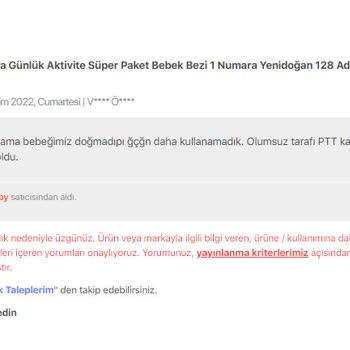 Hepsiburada Markaya Yapılan Olumsuz Yorumları Yayınlamıyor