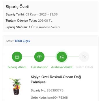ÇiçekSepeti Siparişim Teslim Edilmedi
