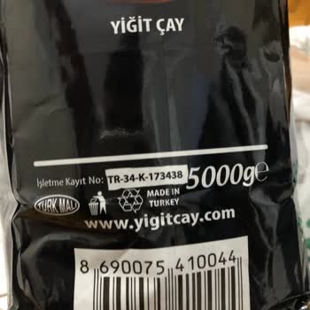 Yiğit Çay Boya İçermesi