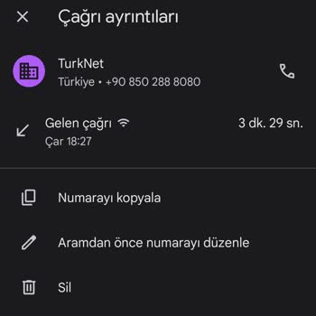 TurkNet'in İkili Konuşma Politikası