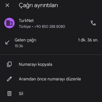 TurkNet'in İkili Konuşma Politikası