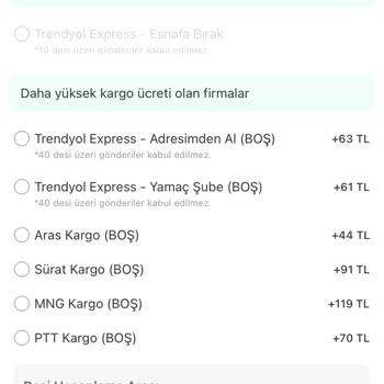 Dolap.com Kargo Kodu İçin Afaki Bedeller İstiyor