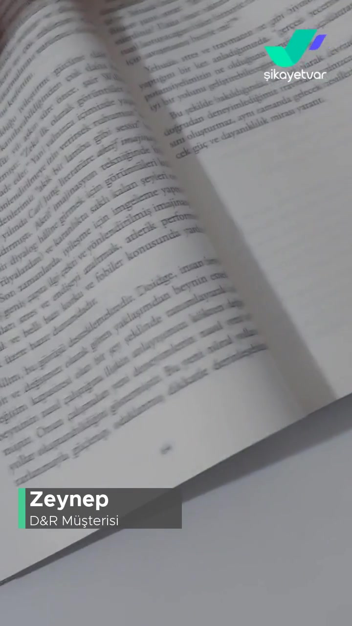 D&R Kitapta Eksik Sayfa Ve Fazla Sayfa Sorunu videonun kapak resmi