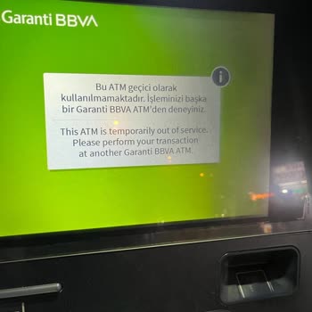 Garanti BBVA Para Sıkışması Sorunu.