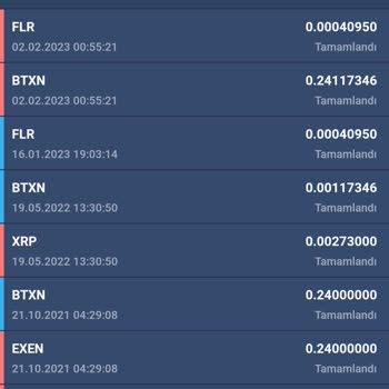 Bitexen Hesap Boş Neden