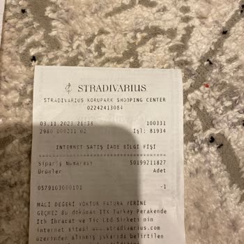 Stradivarius Gift Card Mağduriyeti