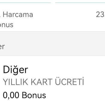 Garanti BBVA Yıllık Kartı Ücreti