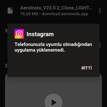 Aeroınsta Yüklenmiyor