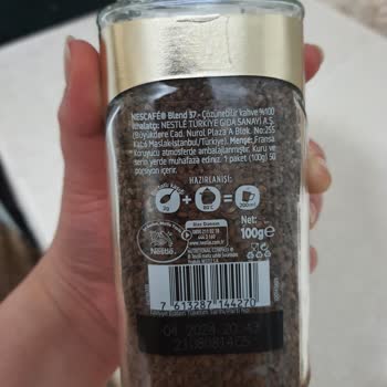 Nescafe Blend 37 Küflendi
