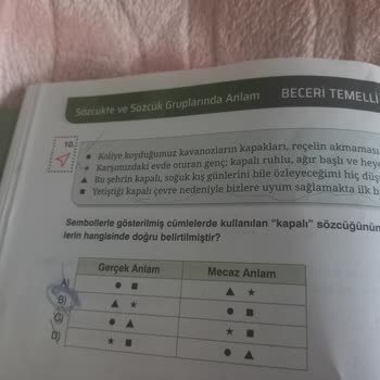 Tudem 5. Sınıf Türkçe Cevap Anahtarı Çok Yanlış
